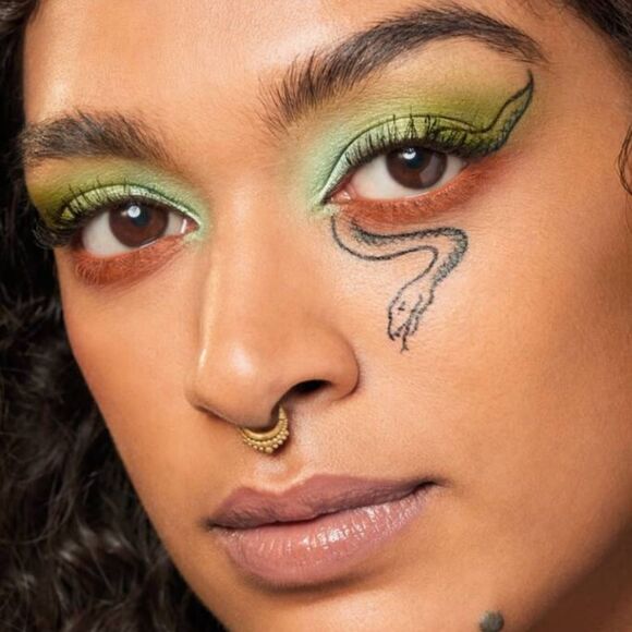 Urban Decay WILD GREENS EYESHADOW PALETTE intense pigment w/earth toned neutrals - Picture 4 of 9